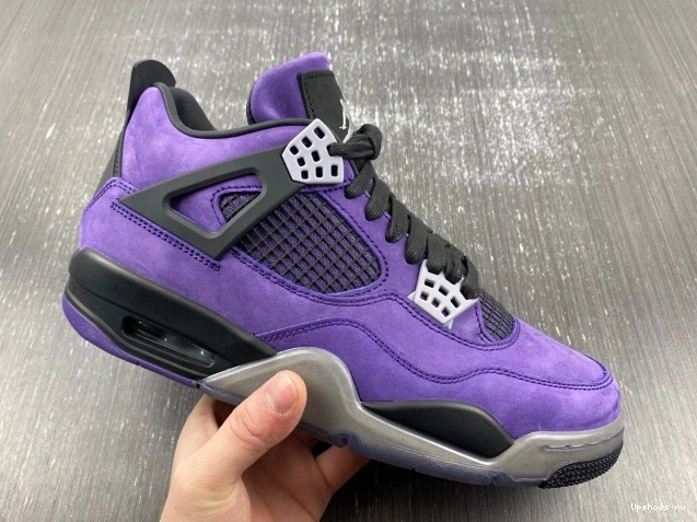 AJ102-100213 JORDAN   4 RETRO PURPLE AIR 1213